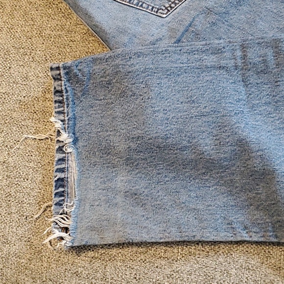 Vintage Kansas High Waist Straight Jeans Size 32 Light Wash - Picture 11 of 12